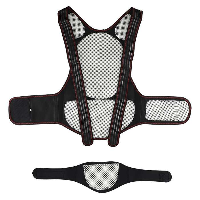 HailiCare Larger Version Household Neck Back Waist Protector Waistcoat Warm Vest Protective Gear ...