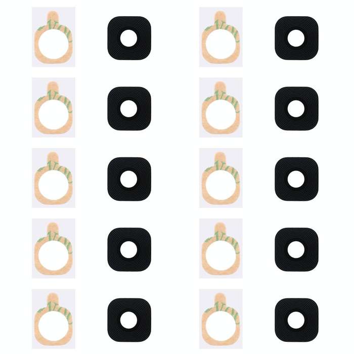 For Galaxy A9 10pcs Back Camera Lens Cover with Sticker