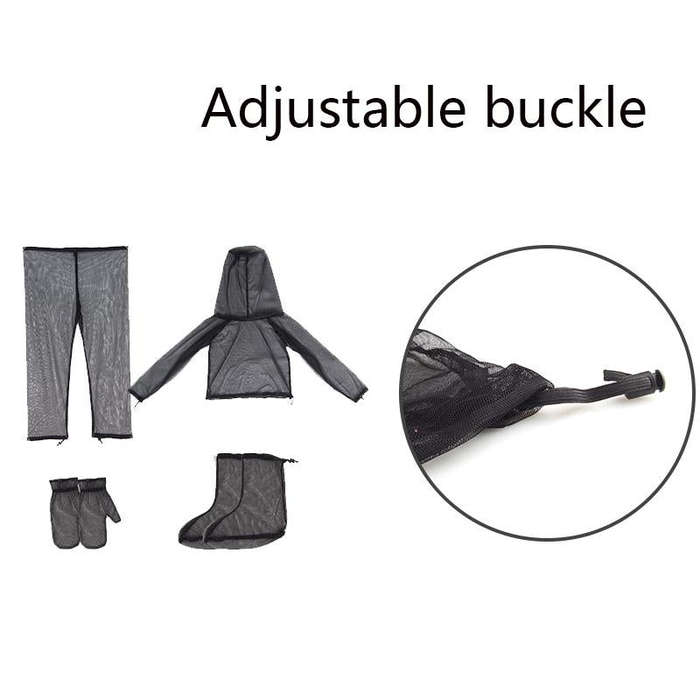 Camping Adventure Anti-Mosquito Suit Summer Fishing Breathable Mesh Clothes, Specification: Anti-...