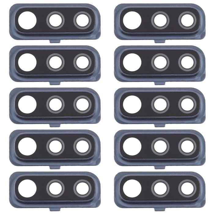 For Samsung Galaxy A50 10pcs Camera Lens Cover (Black)