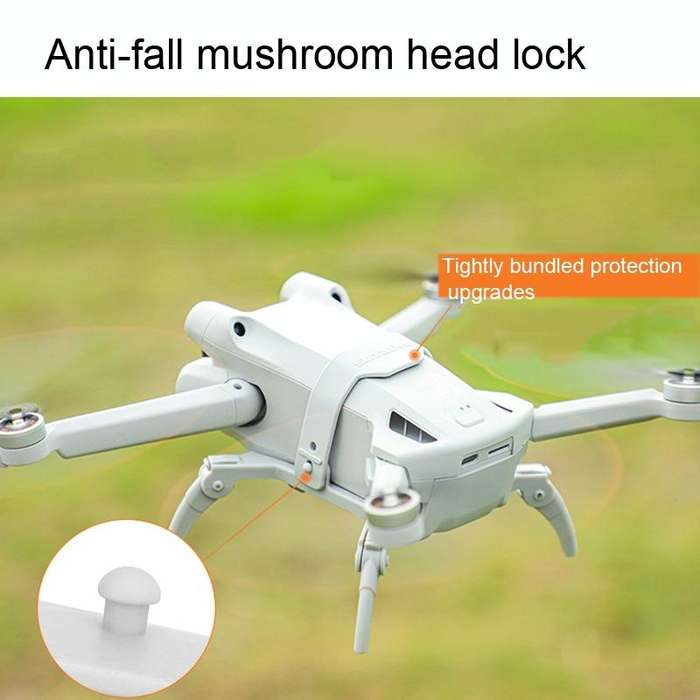 Sunnylife Foldable Spider Landing Gear for DJI Mini 3 Pro(Grey)