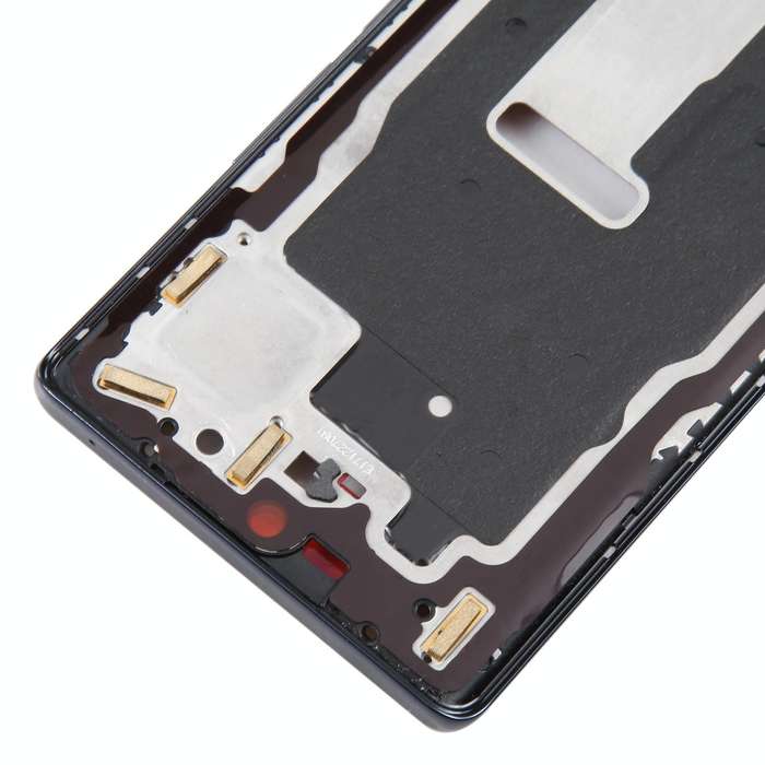For Honor 70 Front Housing LCD Frame Bezel Plate(Black)