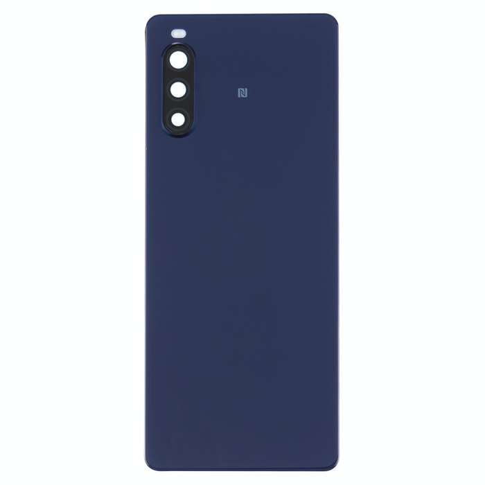 Original Battery Back Cover with Fingerprint for Sony Xperia 10 II(Blue)
