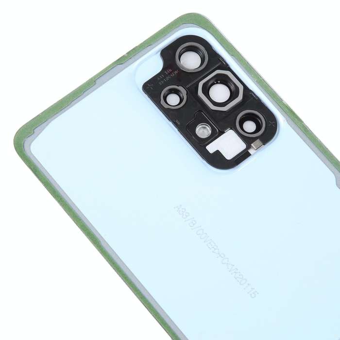 For Samsung Galaxy A33 5G SM-A336B Original Battery Back Cover with Camera Lens Cover(Blue)