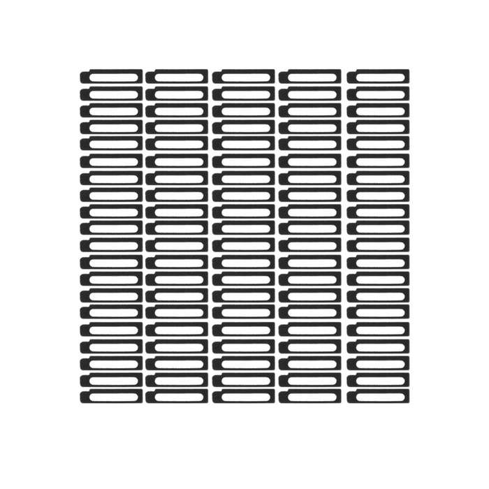 100 PCS Sponge Foam Slice Pads for iPhone 6s Plus Dock Connector Charging Port Gasket