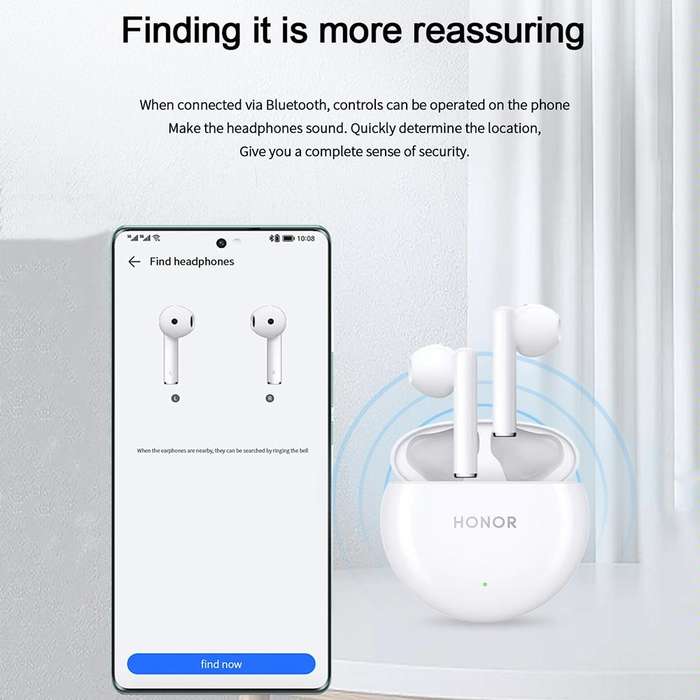 Honor Earbuds X5 Semi-in-ear Smart Call Noise Reduction Wireless Bluetooth Earphones(Coral Pink)