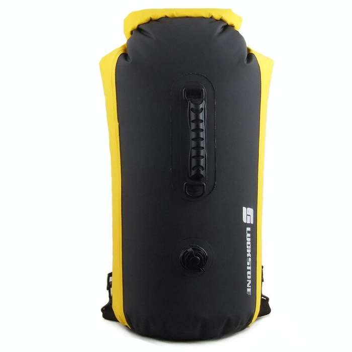 LUCKSTONE 60L Outdoor Rafting And River Tracing Waterproof Backpack Shoulder Bag Inflatable Swimm...