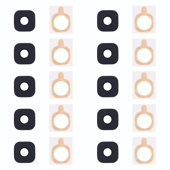 For Galaxy S6 Edge+ / G9280 10pcs Back Camera Lens Cover with Sticker