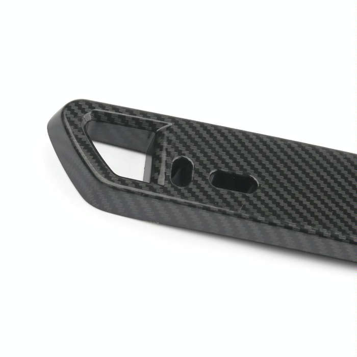 Car Modification Carbon Fiber Pattern License Plate Frame Holder(Carbon Fiber)