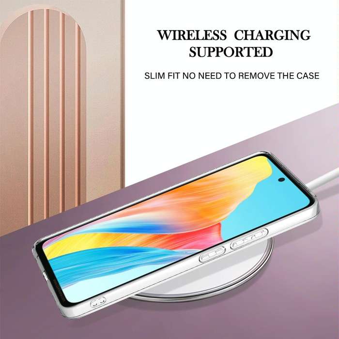 For OPPO A58 4G Electroplating Marble Dual-side IMD Phone Case(Purple 001)