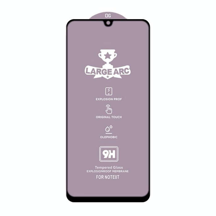 For Huawei P Smart 2020 25 PCS 9H HD Large Arc High Alumina Full Screen Tempered Glass Film