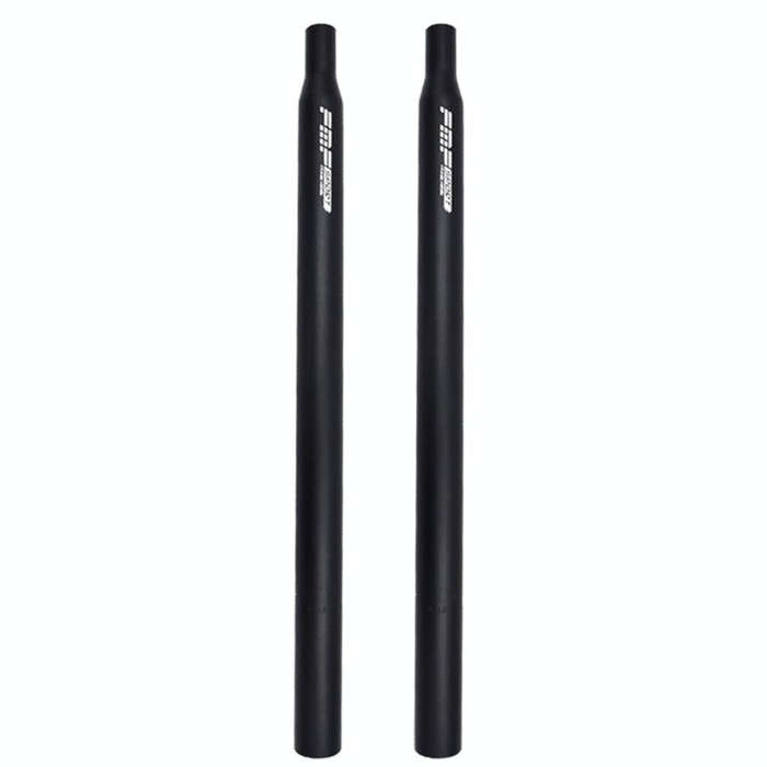 FMFXTR Aluminum Alloy Mountain Bike Extended Seat Post, Specification: 31.8x530mm (Black)