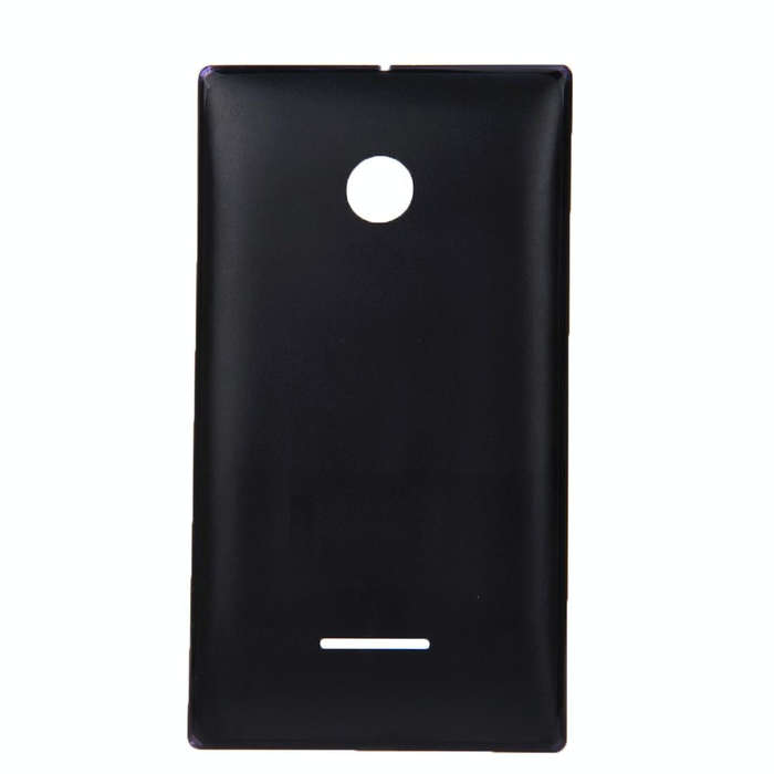 Solid Color Battery Back Cover for Microsoft Lumia 532(Black)