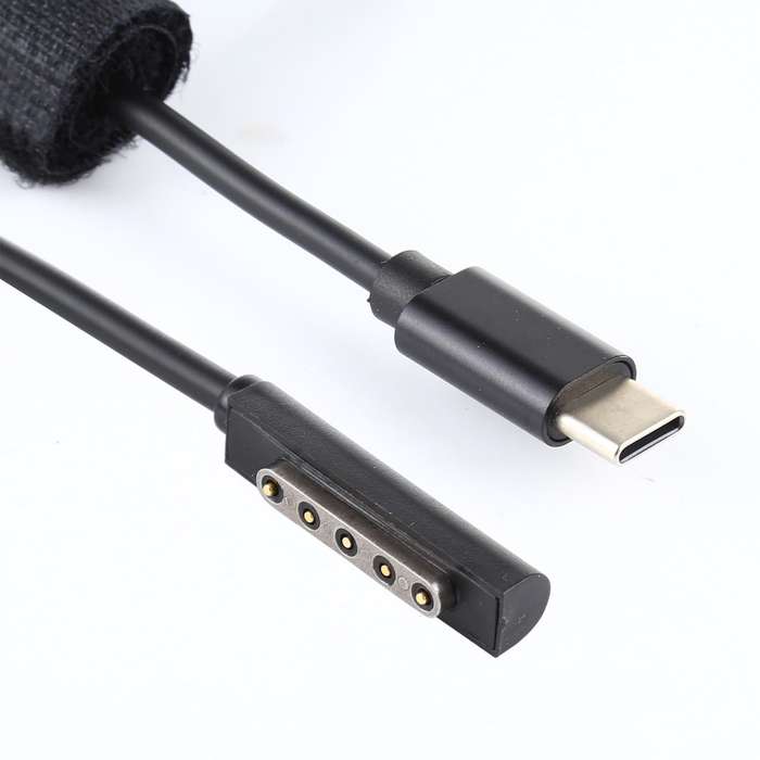 USB-C / Type-C Power Supply PD 65W Fast Charging Cable for Microsoft Surface Pro 2, Cable Length:...