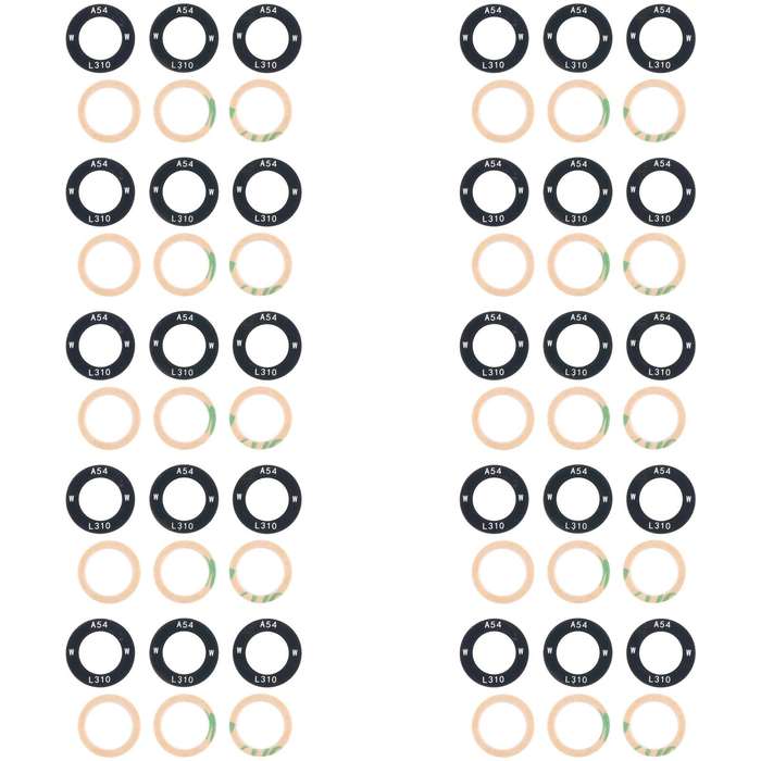 For Samsung Galaxy M54 SM-M546B 10set Back Camera Lens