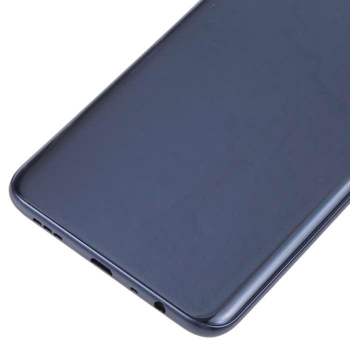 For OPPO A15/A15S/A35 Battery Back Cover with Middle Frame (Black)