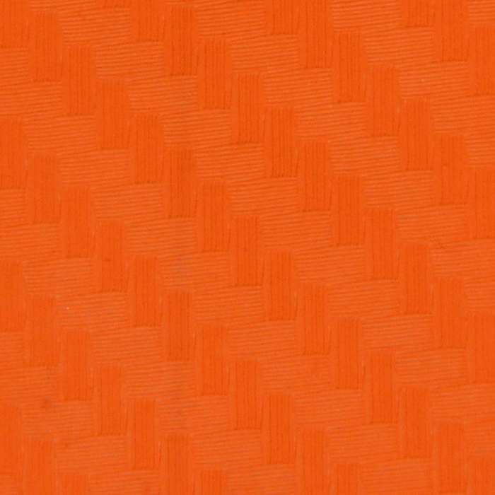 Car Decorative 3D Carbon Fiber PVC Sticker, Size: 152cm x 50cm(Orange)