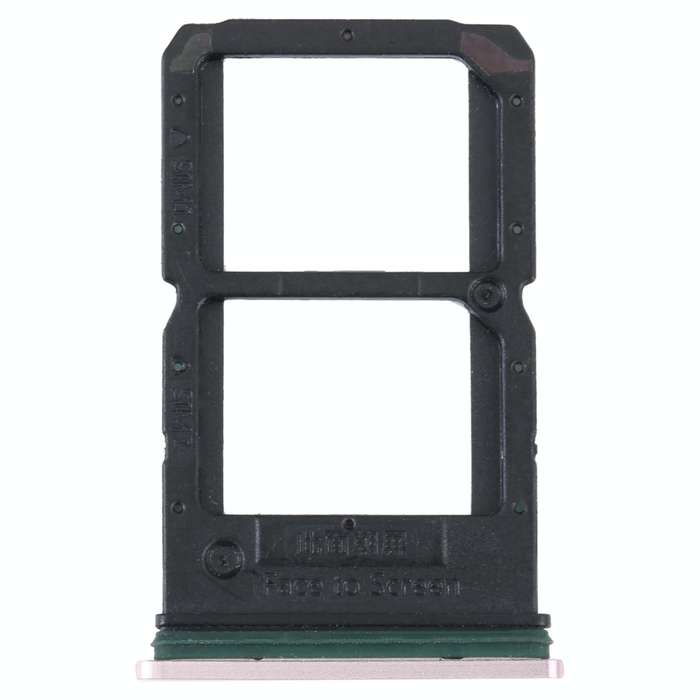 For OPPO Reno SIM Card Tray + SIM / Micro SD Card Tray (Gold)