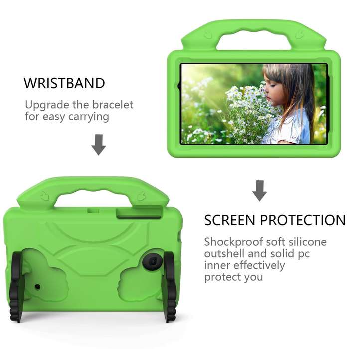 For Galaxy Tab 4 7.0 T230 / T231 EVA Material Children Flat Anti Falling Cover Protective Shell W...