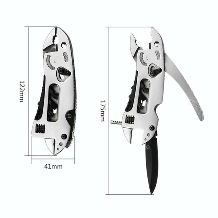 Outdoor Camping Multifunctional Pliers Multifunctional Wrench Tool Combination