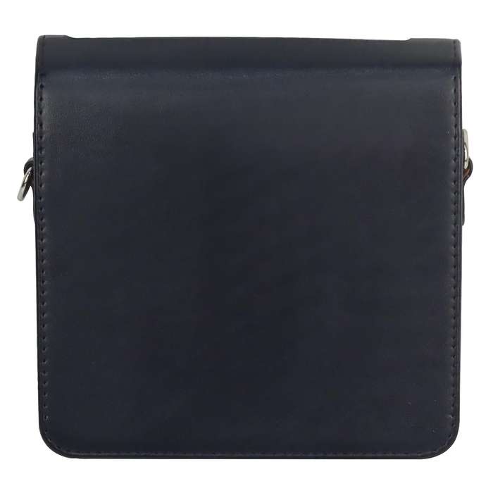 For FUJIFILM instax Link WIDE Full Body PU Leather Case Bag with Strap(Black)