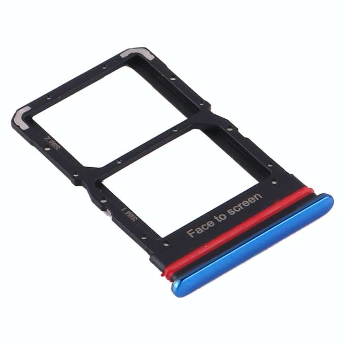 SIM Card Tray + SIM Card Tray for Xiaomi Mi 10 Lite 5G (Blue)
