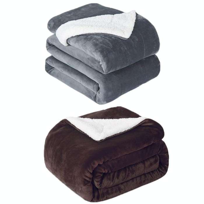 Intelligent Temperature Control Electric Heating Blanket, Size: 70x100cm USB Plug(Brown White)