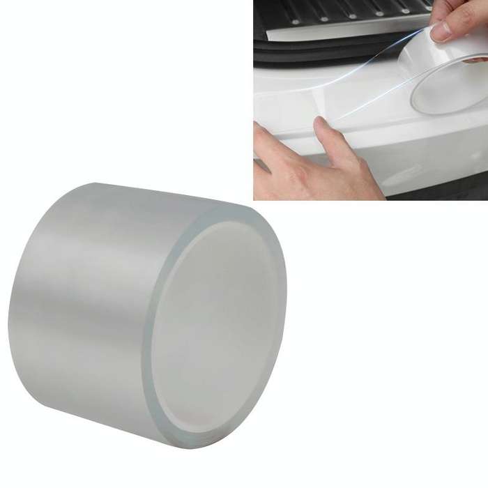 Universal Car Door Invisible Anti-collision Strip Protection Guards Trims Stickers Tape, Size: 7c...