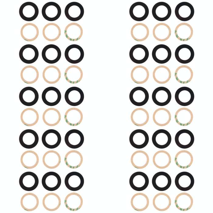 For Samsung Galaxy S22 5G SM-S901B 10set Back Camera Lens
