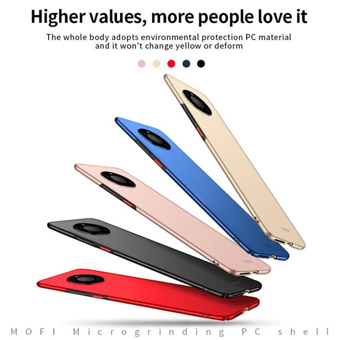 For Huawei Mate 40 Pro MOFI Frosted PC Ultra-thin Hard Case(Rose Gold)