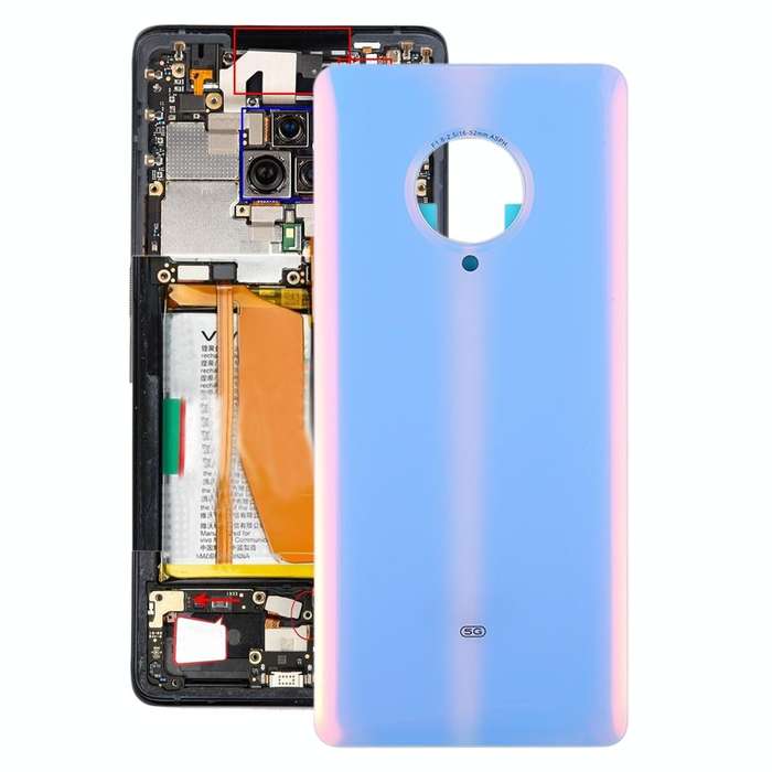 For Vivo NEX 3 5G Battery Back Cover (Blue)