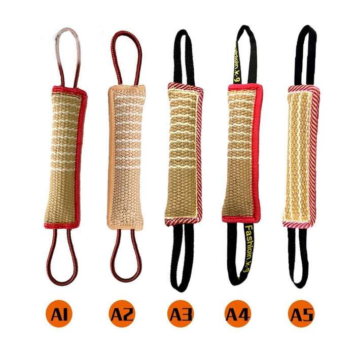 Dog Training Hemp Bite Stick Dog Bite Stick Dog Training Supplies(A5)