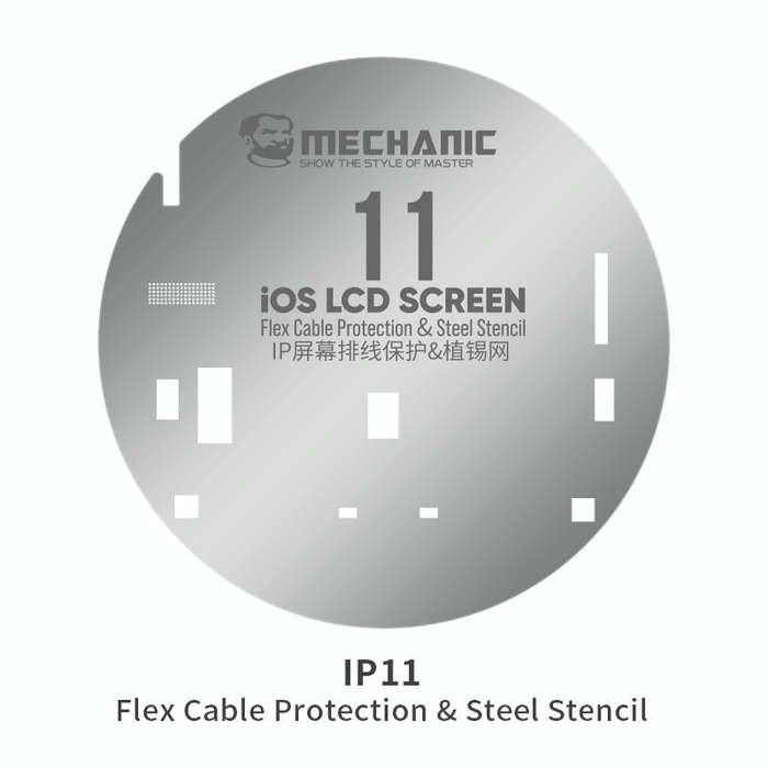 Mechanic UFO LCD Screen Flex Cable Protection and Reballing Planting For iPhone 11