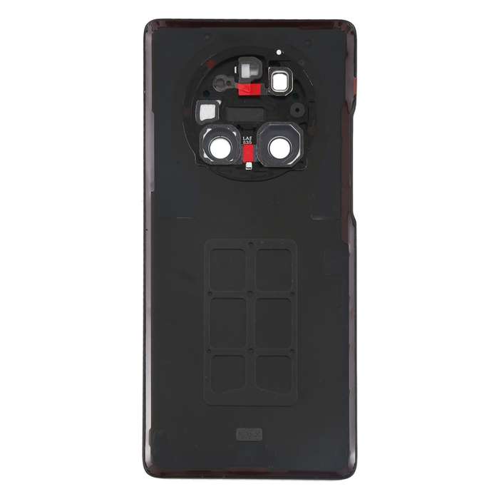 Original Battery Back Cover with Camera Lens Cover for Huawei Mate 40 Pro(Black)