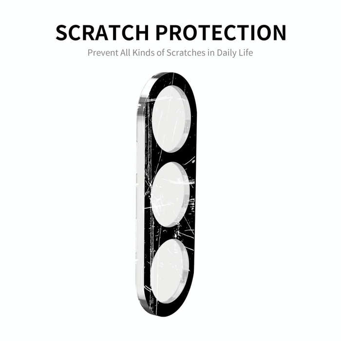 For Samsung Galaxy S23 FE 5G ENKAY Hat-Prince 9H Rear Camera Lens Tempered Glass Film(Black)