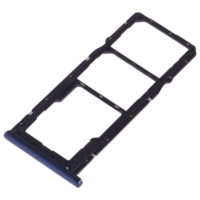 SIM Card Tray + SIM Card Tray + Micro SD Card Tray for Asus ZenFone Max Pro (M2) ZB631KL(Blue)