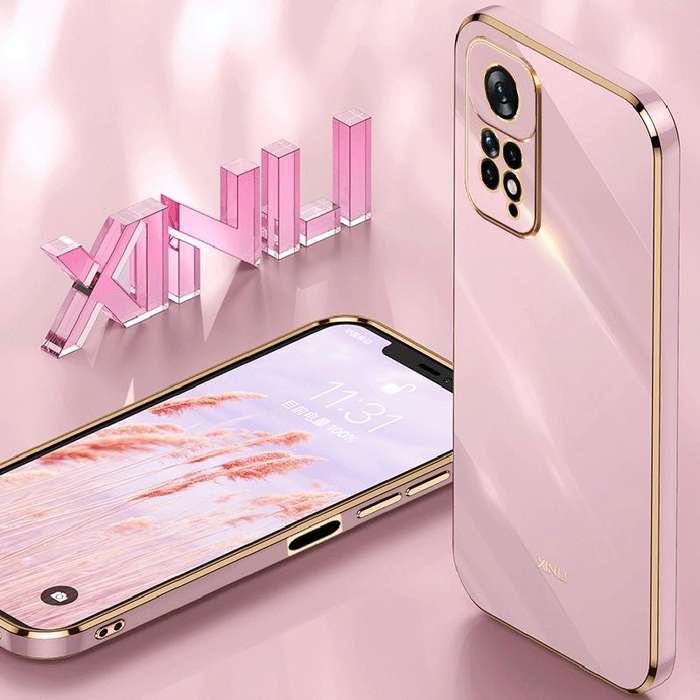 For Xiaomi Redmi Note 11 Pro 4G/5G Foreign XINLI Straight Edge 6D Electroplate TPU Phone Case(Che...