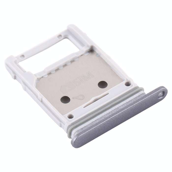 For Samsung Galaxy Tab S6 SM-T860 SIM Card Tray + Micro SD Card Tray (Silver)