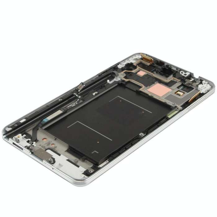 3 in 1 Original LCD + Frame +Touch Pad for Galaxy Note III / N9005, 4G LTE(White)