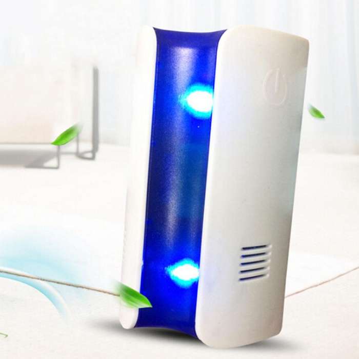 Electromagnetic Wave Frequency-conversion Double Waves Multi-function Mosquito Repellent Ultrason...