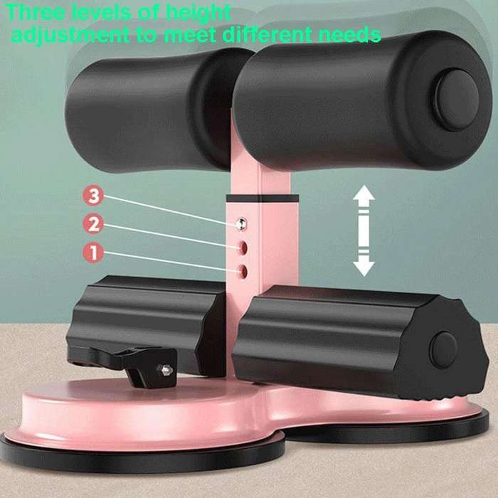 Sit-Up Aid Exercise Abdominal Fitness Device, Specification: Blue Double Suction Cup