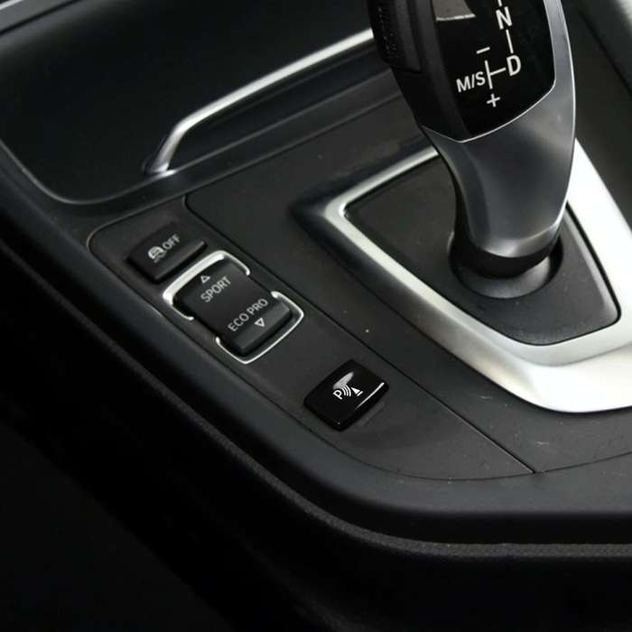 Car Gear Electric Eye Button for BMW 1 Series F20 2012-2018,Left and Right Drive(Black)