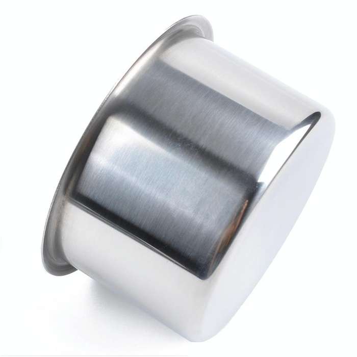Stainless Steel Drop-in Cup Holder Table Drink Holder for RV Car Truck Camper, Size: 9 x 5.7cm