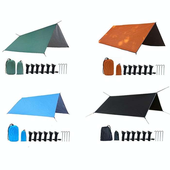 Outdoor Camping Supplies Multifunctional Camping Sunshade Waterproof And Moisture-Proof Mat Ultra...