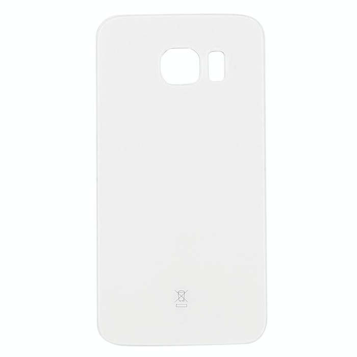 For Galaxy S6 Edge / G925 Original Battery Back Cover (White)