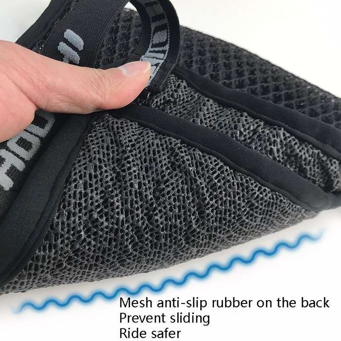 HOUZHI MTZT1010 Motorcycle Sun Insulation Cushion 3D Grid Breathable Sweating Cool Seat Cover, St...