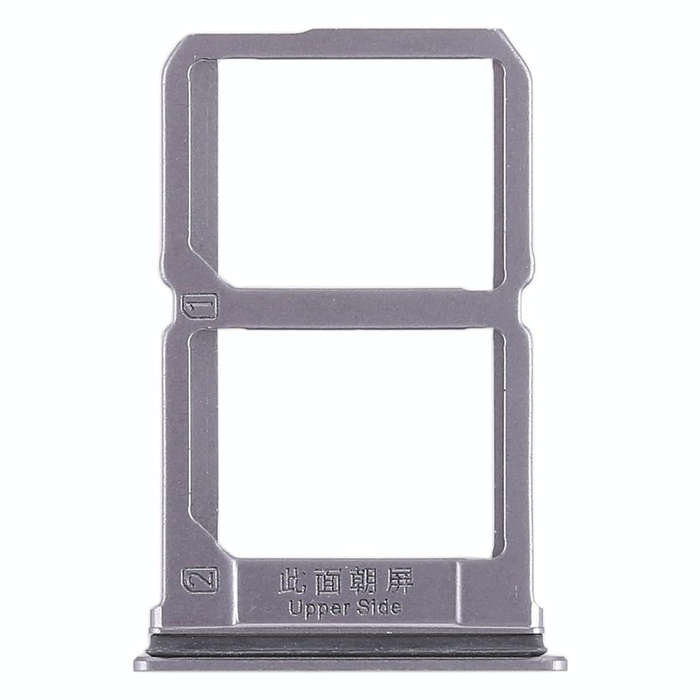 For Vivo X9s 2 x SIM Card Tray (Grey)