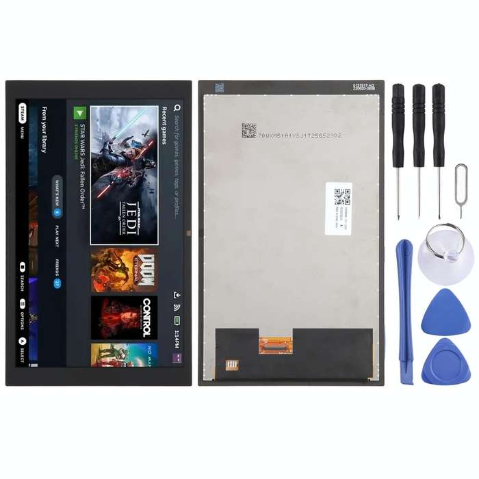 For Steam Deck Original LCD Screen with Digitizer Full Assembly(AntiGlare Frosted Edition)