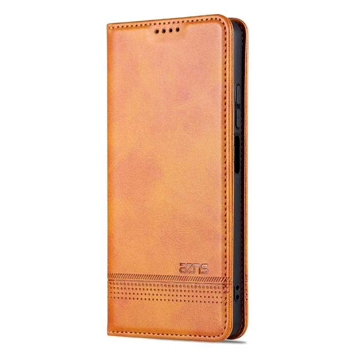 For Xiaomi Redmi Note 12 Pro 5G China / Note 12 Pro 5G+ China AZNS Magnetic Calf Texture Flip Lea...