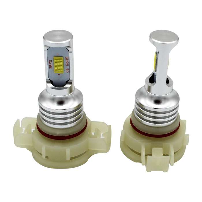 2 PCS H16(EU) 72W 1000LM 6000-6500K Super Bright White Light Car Fog LED Bulbs, DC 12-24V